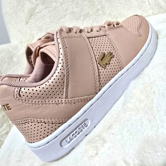 LACOSTE Thrill 120 Women's Sneakers Rose Pink Size 6 - Picture 4 of 7